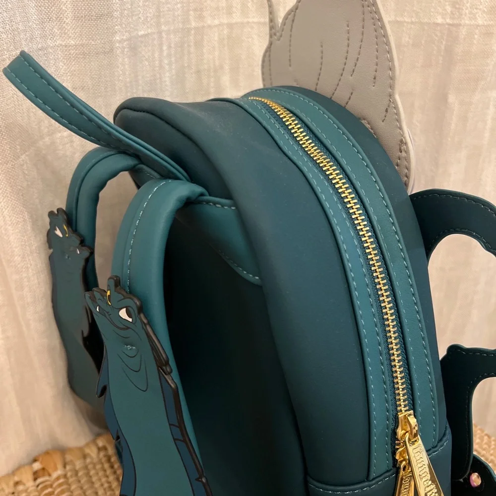 🖤💜 Loungefly Disney Little mermaid Ursula villain bag flotsam and jetsam NEW - Picture 2 of 4